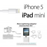 IPAD 4 / MINI IPAD - 5 IN 1 CAMERA CONNECTION KIT AND READER ADAPTER